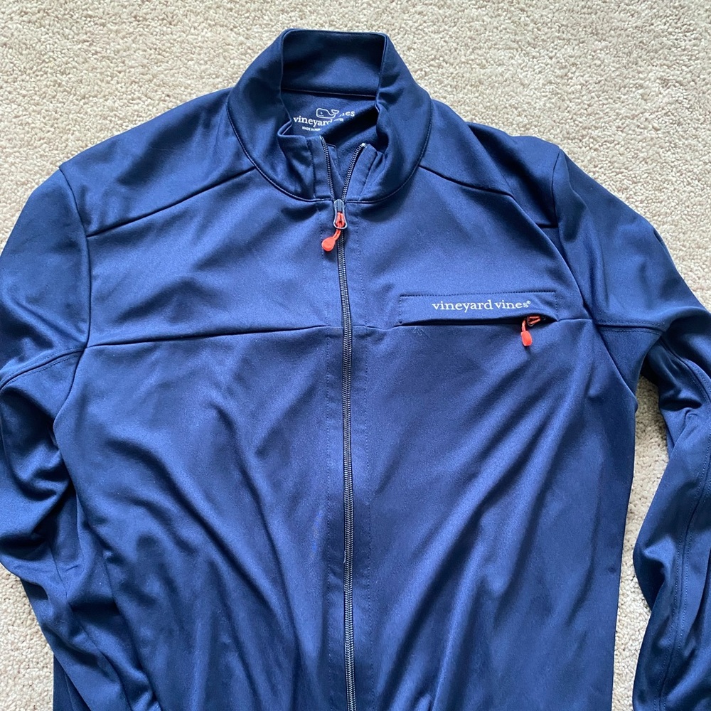 Vineyard Vines Zip Up Light Jacket